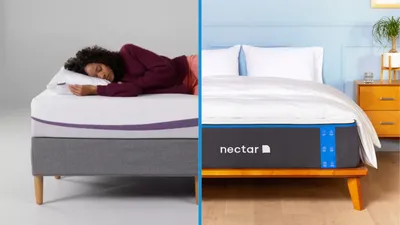 nectar vs purple mattress layers